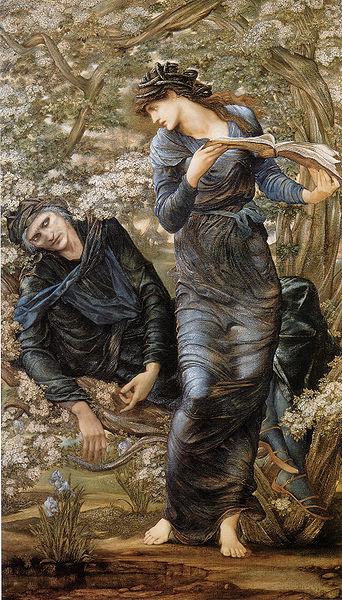 Edward Burne-Jones The Beguiling of Merlin oil painting image